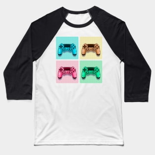 Cute PlayStation controllers for gamer girls Baseball T-Shirt